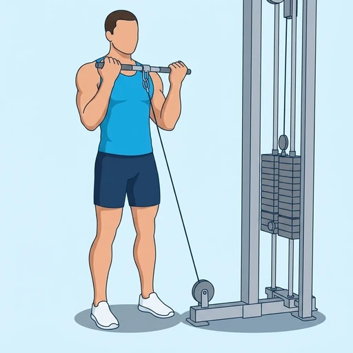Cable curl — bitiş