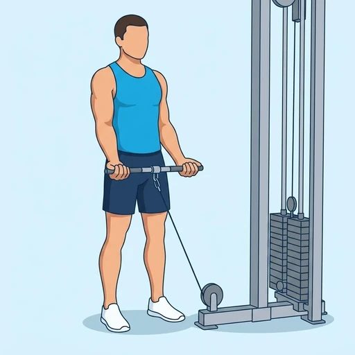 Cable curl — başlangıç