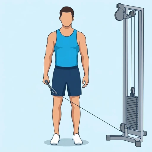 Cable lateral raise — başlangıç