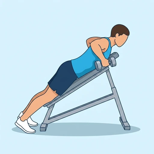 Chest-supported row — bitiş