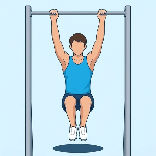 Hanging leg raise — bitiş