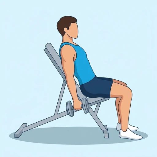 Incline curl — başlangıç