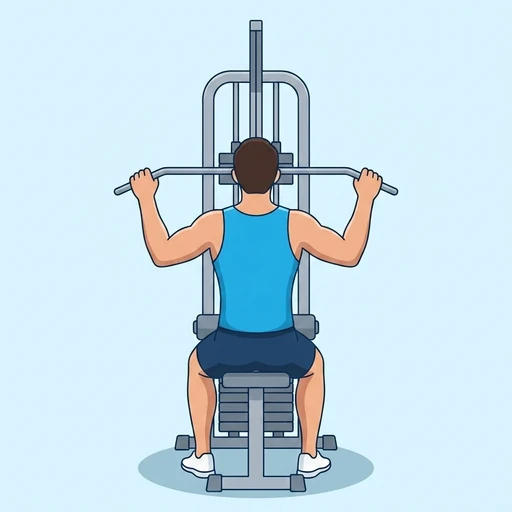 Lat pulldown — bitiş