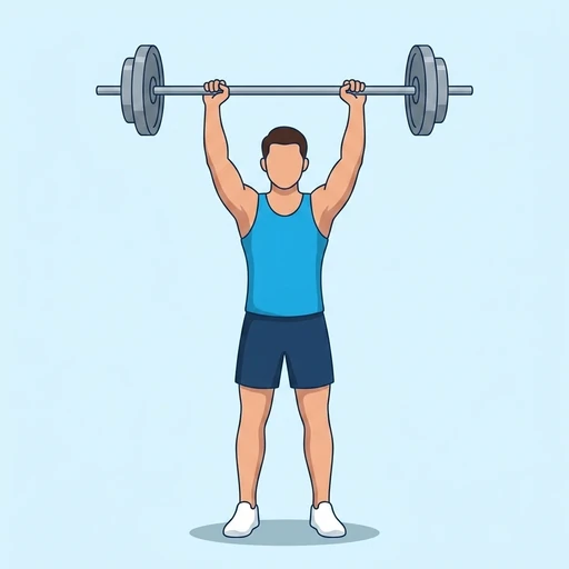 Overhead press — bitiş