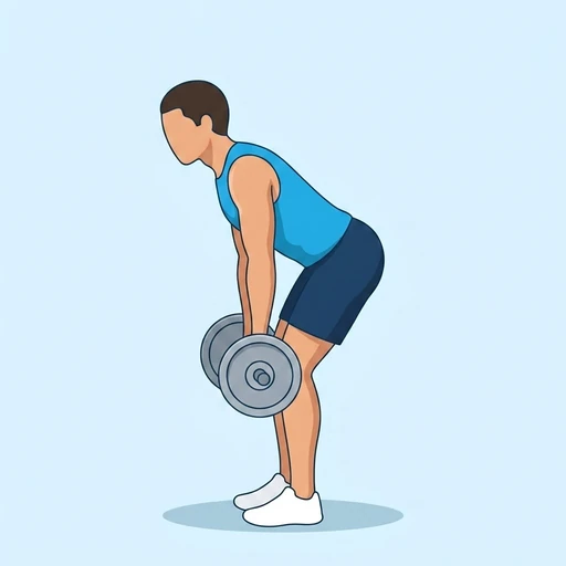 Romanian deadlift — bitiş